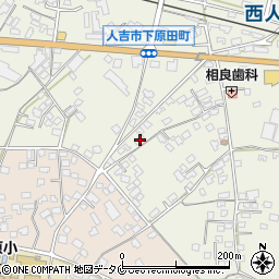 熊本県人吉市下原田町444周辺の地図