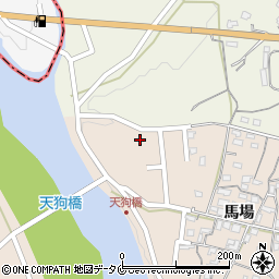 熊本県人吉市中神町馬場17周辺の地図