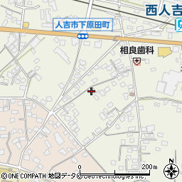 熊本県人吉市下原田町386周辺の地図