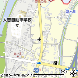 熊本県人吉市鬼木町918周辺の地図