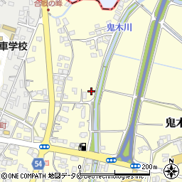 熊本県人吉市鬼木町956周辺の地図