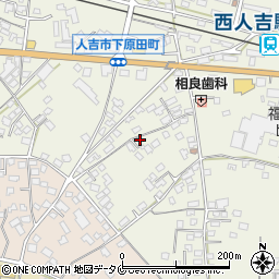 熊本県人吉市下原田町404周辺の地図
