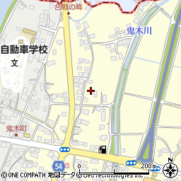 熊本県人吉市鬼木町925-3周辺の地図