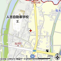 熊本県人吉市鬼木町919周辺の地図