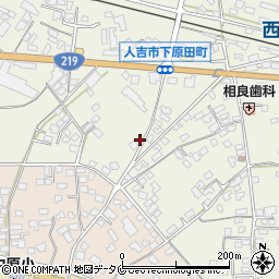 熊本県人吉市下原田町450周辺の地図