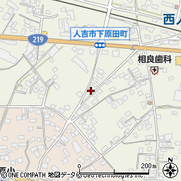 熊本県人吉市下原田町442周辺の地図