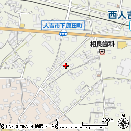 熊本県人吉市下原田町434周辺の地図