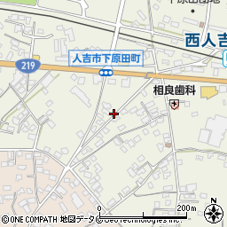 熊本県人吉市下原田町456周辺の地図