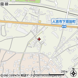 熊本県人吉市下原田町550周辺の地図