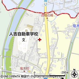 熊本県人吉市鬼木町910周辺の地図