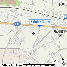 熊本県人吉市下原田町538周辺の地図
