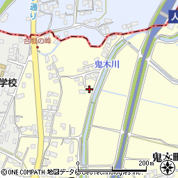 熊本県人吉市鬼木町1036周辺の地図