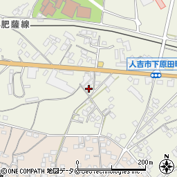 熊本県人吉市下原田町1105周辺の地図