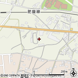 熊本県人吉市下原田町瓜生田645周辺の地図