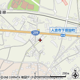 熊本県人吉市下原田町535周辺の地図