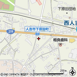 熊本県人吉市下原田町487周辺の地図