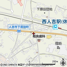 熊本県人吉市下原田町416周辺の地図