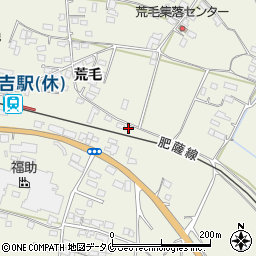 熊本県人吉市下原田町1962周辺の地図