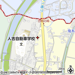 熊本県人吉市鬼木町867-1周辺の地図