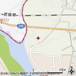 熊本県人吉市下原田町834-1周辺の地図