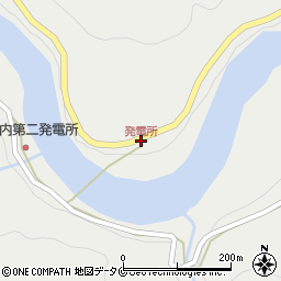 発電所周辺の地図