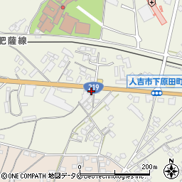 熊本県人吉市下原田町1099周辺の地図