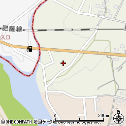 熊本県人吉市下原田町834周辺の地図