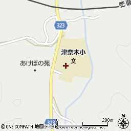 津奈木町立津奈木小学校周辺の地図