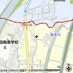 熊本県人吉市鬼木町936-2周辺の地図