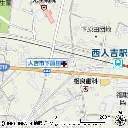 熊本県人吉市下原田町494周辺の地図