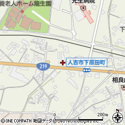 熊本県人吉市下原田町525周辺の地図