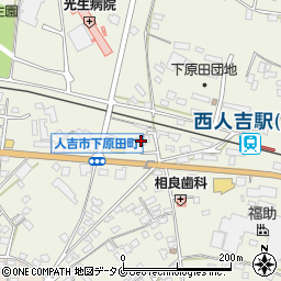 熊本県人吉市下原田町495周辺の地図