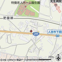 熊本県人吉市下原田町1091周辺の地図