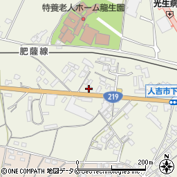 熊本県人吉市下原田町1089周辺の地図