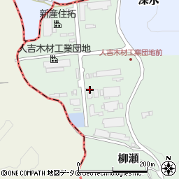 熊本県球磨郡相良村柳瀬3451周辺の地図