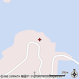 鹿児島県出水郡長島町諸浦1243周辺の地図