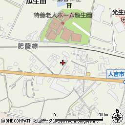 熊本県人吉市下原田町1086周辺の地図
