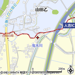 熊本県人吉市鬼木町947周辺の地図