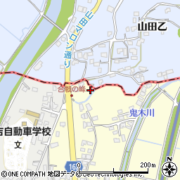熊本県人吉市鬼木町897周辺の地図