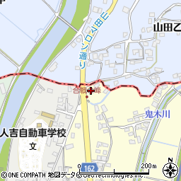熊本県人吉市鬼木町899周辺の地図