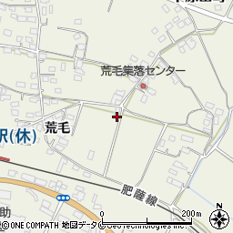 熊本県人吉市下原田町荒毛1925周辺の地図