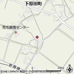 熊本県人吉市下原田町荒毛1870周辺の地図