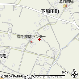 熊本県人吉市下原田町荒毛1899周辺の地図