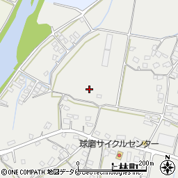 熊本県人吉市上林町周辺の地図