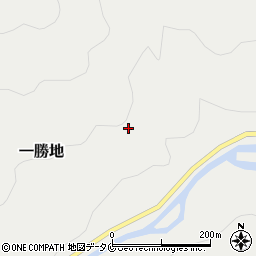 熊本県球磨郡球磨村一勝地周辺の地図