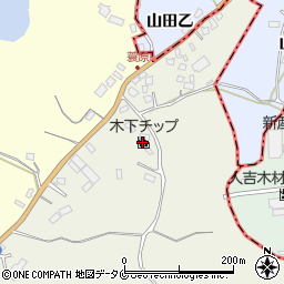 熊本県人吉市願成寺町1690周辺の地図