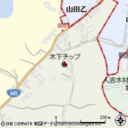 熊本県人吉市願成寺町1690周辺の地図