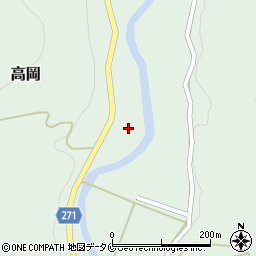 熊本県葦北郡芦北町高岡466周辺の地図
