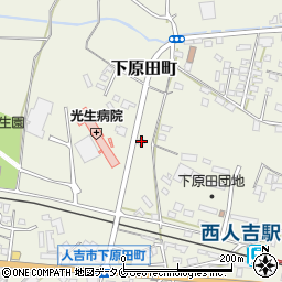 熊本県人吉市下原田町2164周辺の地図