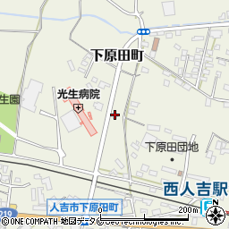 熊本県人吉市下原田町2164周辺の地図